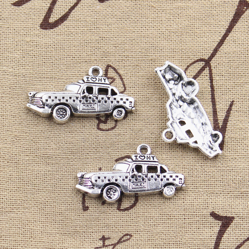 จี้รูปรถแท็กซี่นิวยอร์ก 8 ชิ้น - Jewelry Making York บทวิจารณ์และราคา