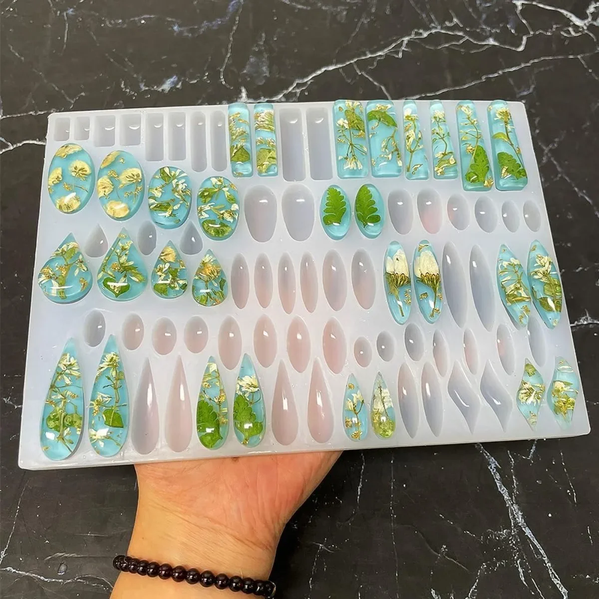 ต่างหูสตั๊ดแม่พิมพ์ซิลิโคน 41  - Jewelry Making Mold บทวิจารณ์และราคา