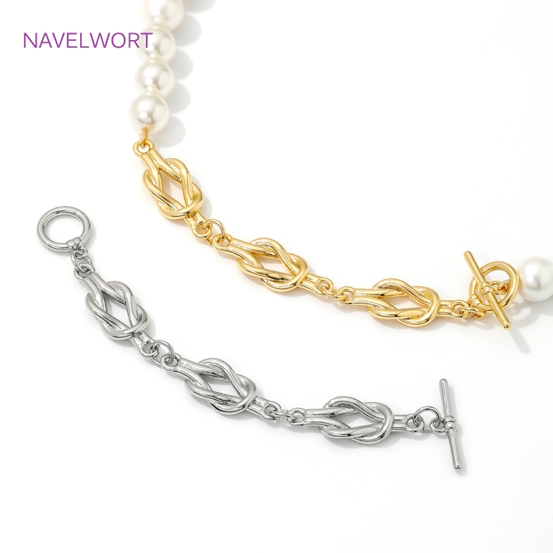 18K Gold Plated OT Clasps สลับ - Toggle Clasp Gold บทวิจารณ์และราคา