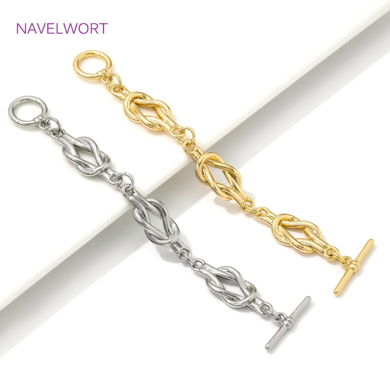 18K Gold Plated OT Clasps สลับ - Toggle Clasp Gold บทวิจารณ์และราคา