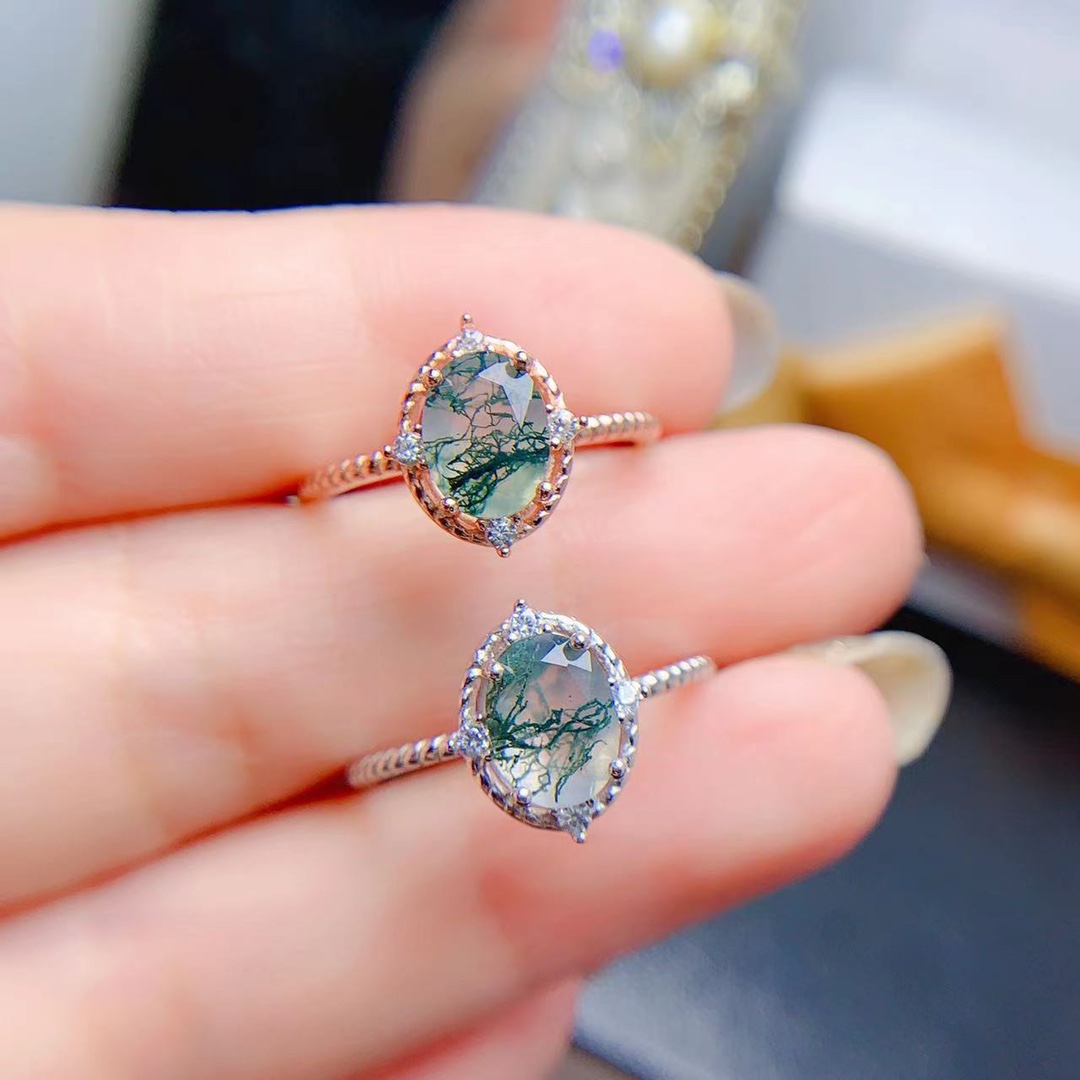 แหวนใส่นิ้วแหวนโมรามอสหินธรรมช - Jewelry Making University บทวิจารณ์และราคา