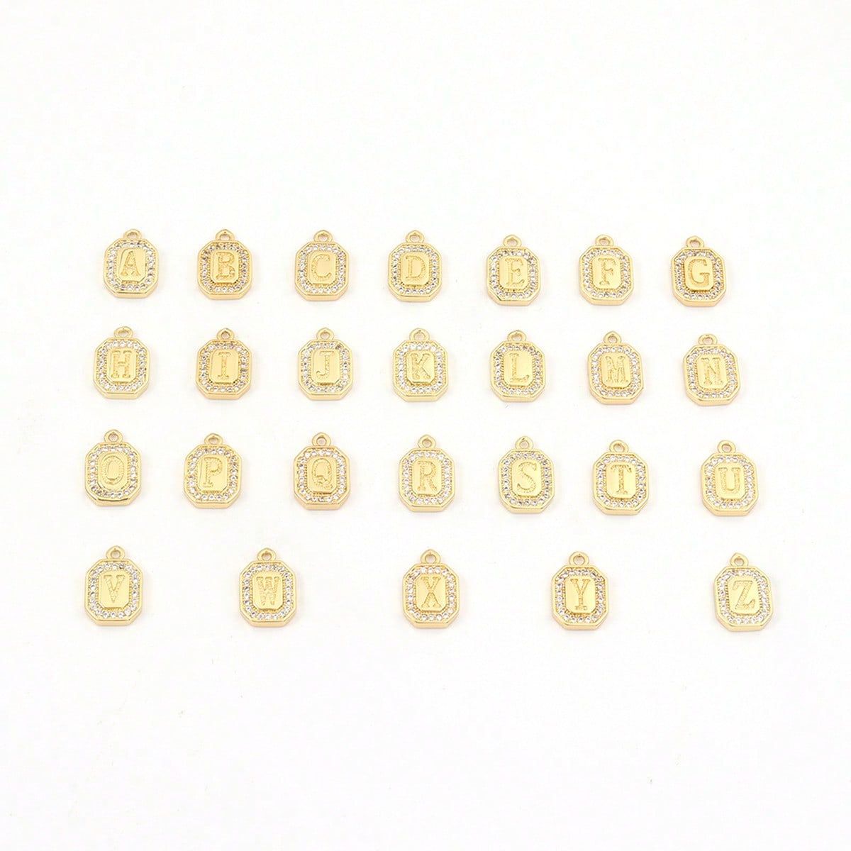 สร้อยคอแบบคลาสสิกพร้อมจี้ตัวอั - Toggle Clasp Gold บทวิจารณ์และราคา