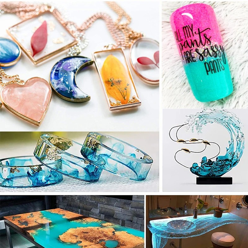 ชุดสีเรซิ่นอีพ็อกซี่ 30 สี ขนา - Jewelry Making Mold บทวิจารณ์และราคา
