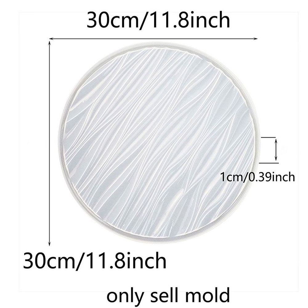 แม่พิมพ์ซิลิโคนถาดกลมขนาดใหญ่  - Jewelry Making Mold บทวิจารณ์และราคา