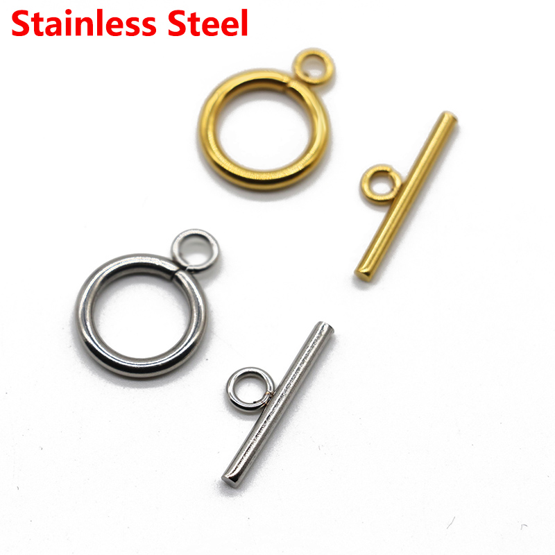 5/10เซ็ต/แพ็คสแตนเลส OT สลับสำ - Toggle Clasp Gold บทวิจารณ์และราคา