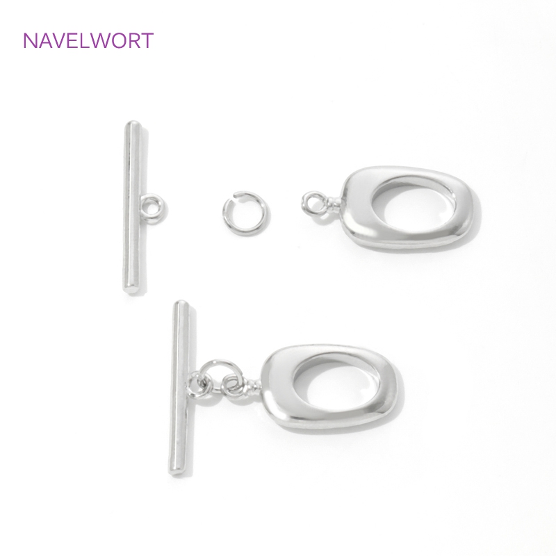 ทองเหลืองชุบทอง 18K ไม่สม่ําเส - Toggle Clasp Gold บทวิจารณ์และราคา