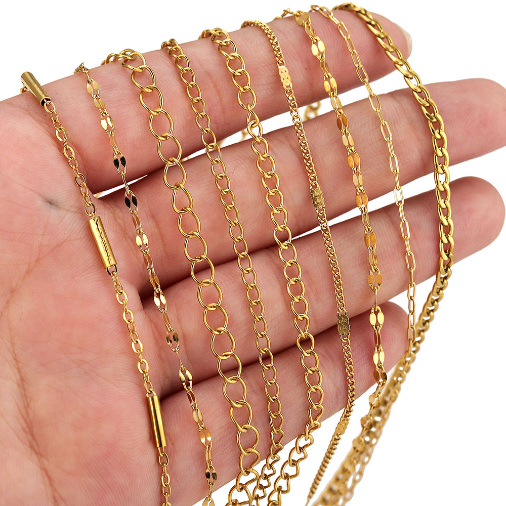 โซ่สแตนเลสสตีลยาว 2 เมตร แบบไข - Jewelry Making For Adults บทวิจารณ์และราคา