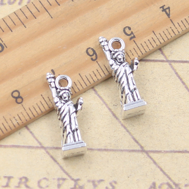 10pcs Charms New York อนุสาวรี - Jewelry Making York บทวิจารณ์และราคา
