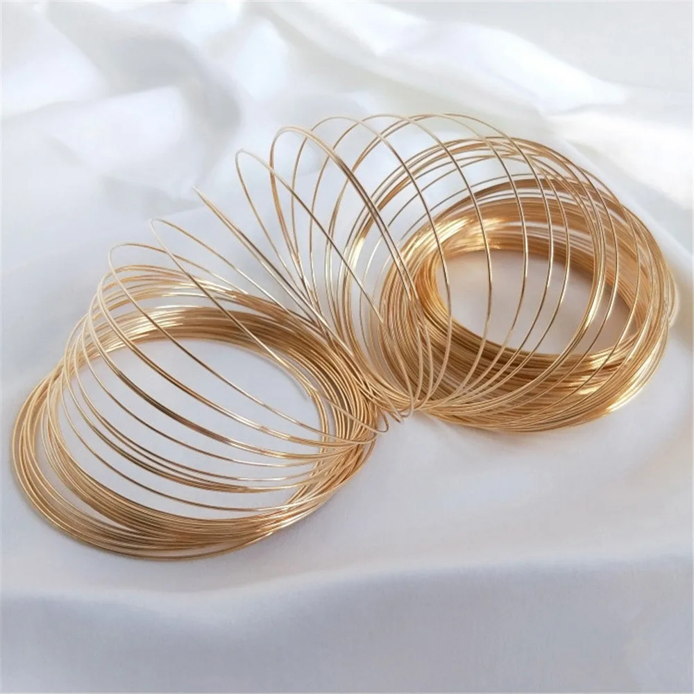 การเก็บรักษาสี 14K ทองคําขาวทอ - Memory Wire Bracelet บทวิจารณ์และราคา