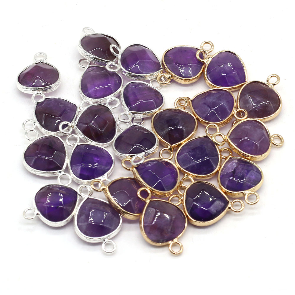 2pcs หินธรรมชาติตัวเชื่อมต่อไข - Jewelry Making For Adults บทวิจารณ์และราคา