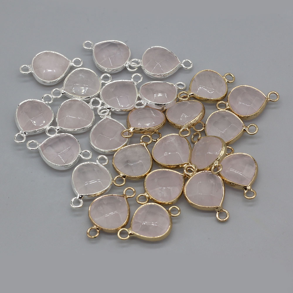 2pcs หินธรรมชาติตัวเชื่อมต่อไข - Jewelry Making For Adults บทวิจารณ์และราคา