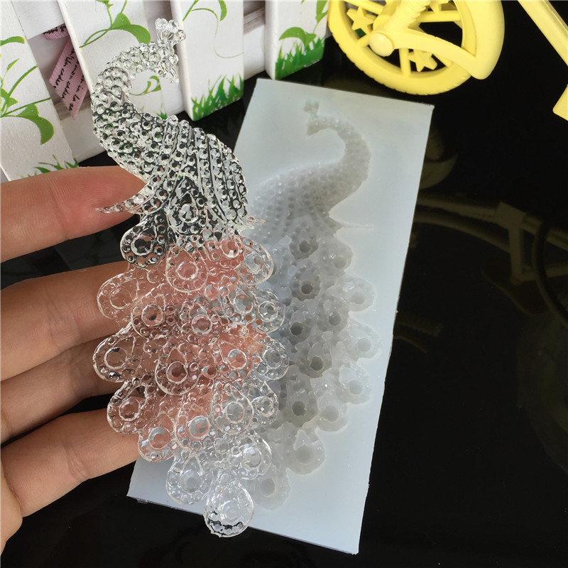 DIY สร้างสรรค์นกยูงเครื่องประด - Jewelry Making Mold บทวิจารณ์และราคา
