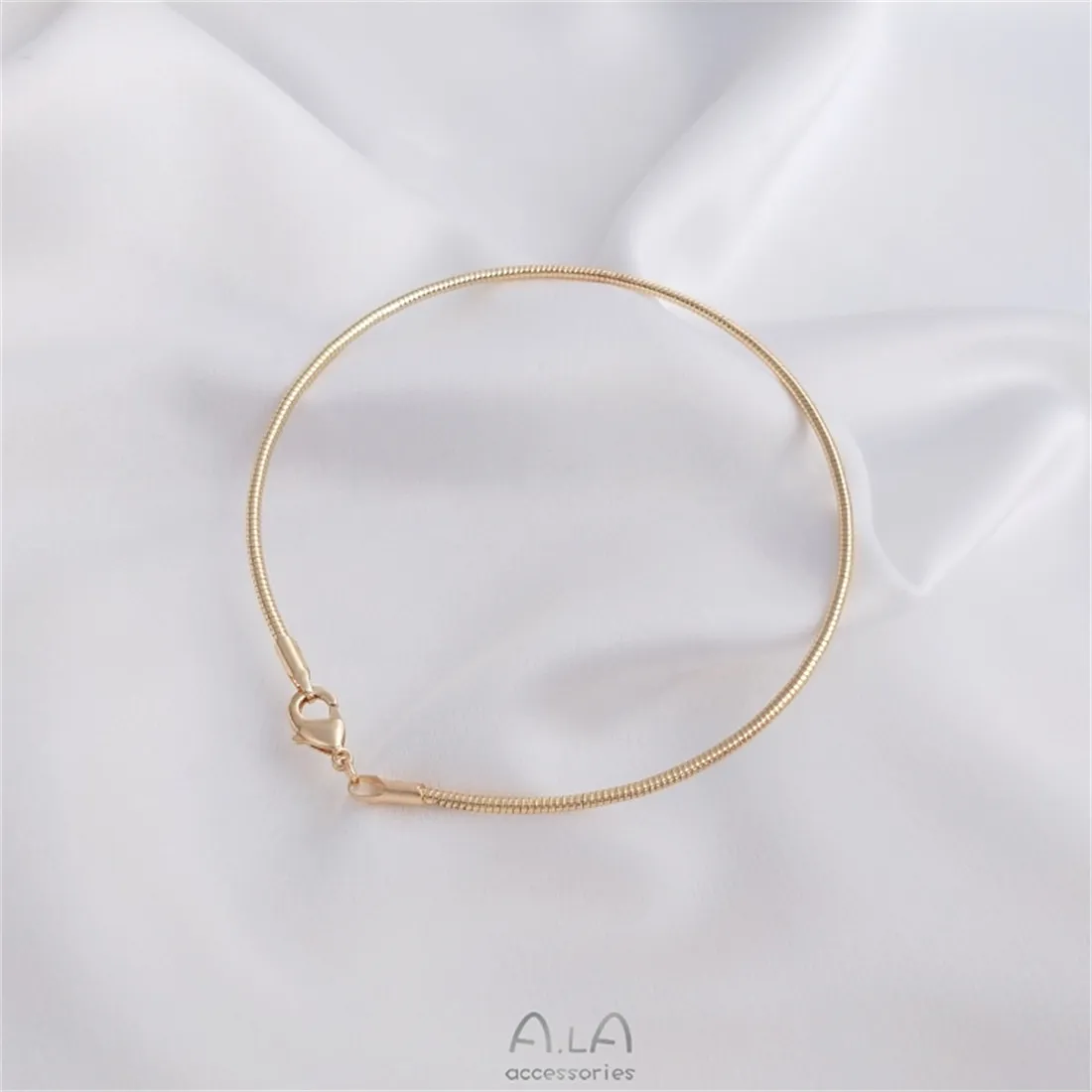 14K Gold-สี Memory Rebound สร้ - Memory Wire Bracelet บทวิจารณ์และราคา