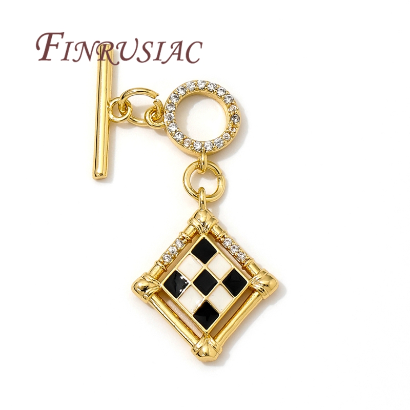 ตัวล็อกแบบ Toggle ชุบทอง 18K อ - Toggle Clasp Gold บทวิจารณ์และราคา