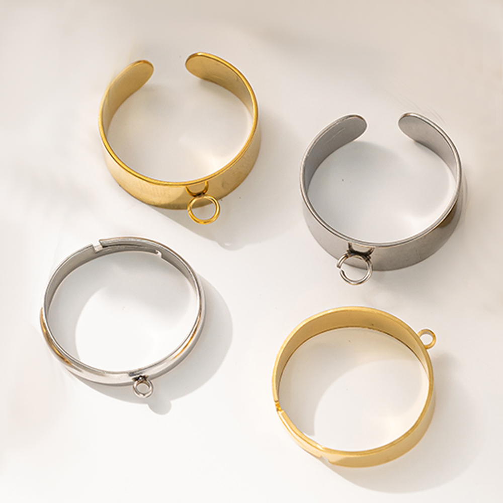 5 ชิ้น/ล็อตสแตนเลสสตีลสีเปิดแห - Jewelry Making For Adults บทวิจารณ์และราคา