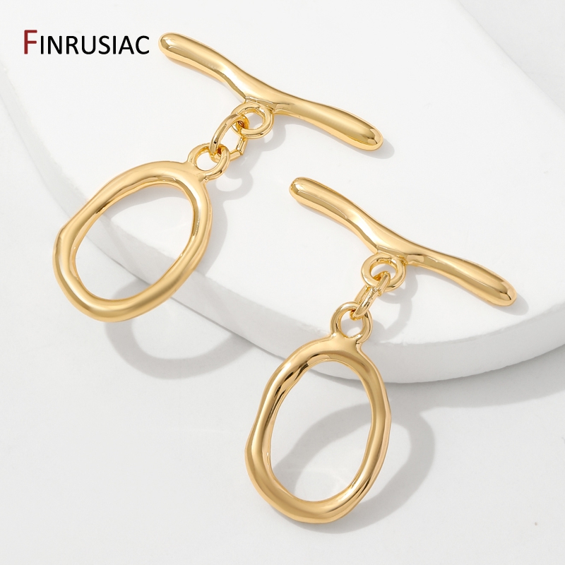 ตัวล็อกแบบโอเวอร์โอเวอร์ทิงค์ร - Toggle Clasp Gold บทวิจารณ์และราคา
