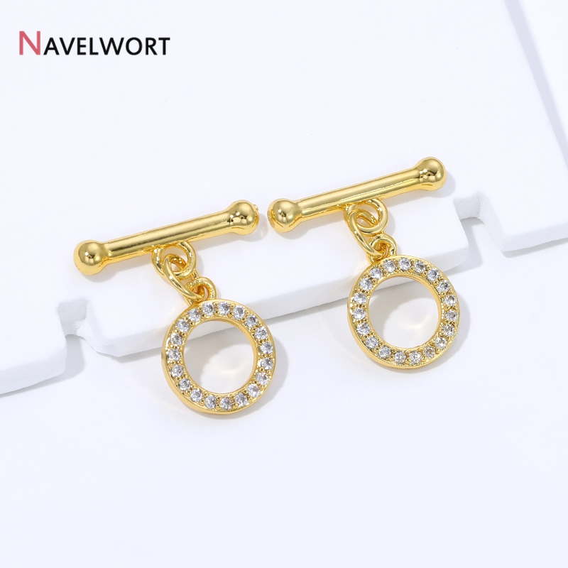 ตัวล็อกแบบ OT ชุบทอง 18K ประดั - Toggle Clasp Gold บทวิจารณ์และราคา