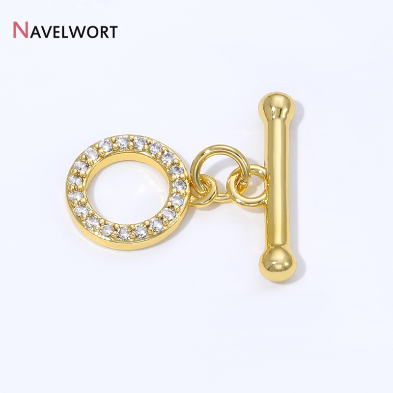 ตัวล็อกแบบ OT ชุบทอง 18K ประดั - Toggle Clasp Gold บทวิจารณ์และราคา